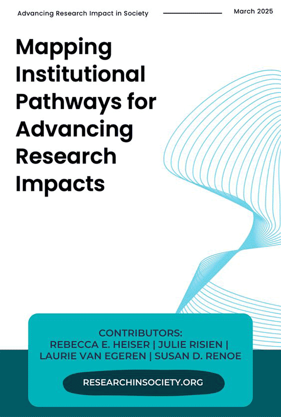 Mapping Institutional Pathways for Advancing Research Impacts